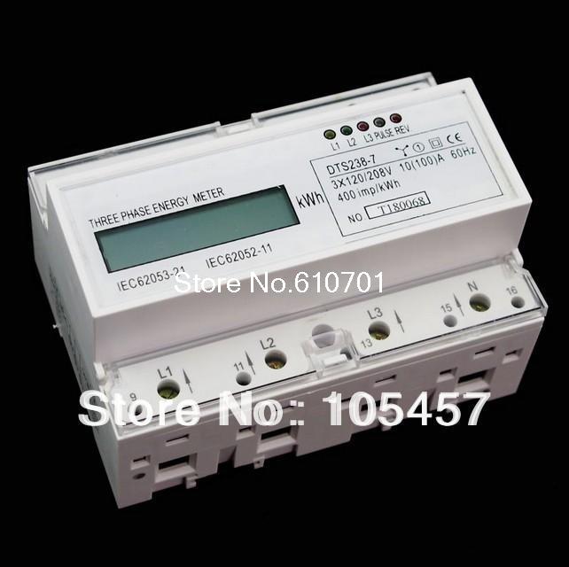 DTS238-7   120/208VAC 60Hz Ǵ 220/380VAC 60Hz Ǵ 230/400VAC 50Hz 3  · ųοƮ LCD KWH  